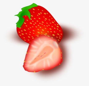 Clip Art Slice Strawberry, HD Png Download, Transparent PNG