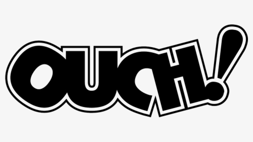 Ouch Comics Onomatopoeia Free Picture - Ouch Clipart, HD Png Download, Transparent PNG