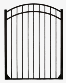 Universal Fence - Arched Aluminum Gate, HD Png Download, Transparent PNG