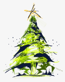 Transparent Arboles Animados Png - Christmas Tree Poster Design, Png Download, Transparent PNG