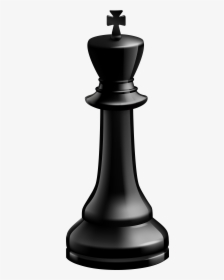 King Black Chess Piece Png Clip Art - Transparent King Chess Piece, Png Download, Transparent PNG