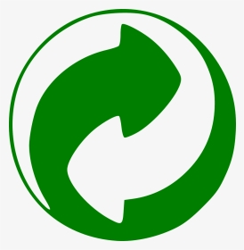 Green, World, Earth, Recycle, Environment, Ecosystem - Green Dot Sign, HD Png Download, Transparent PNG
