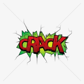 Crack Sound Effect , Png Download - Onomatopeya Golpe Png, Transparent Png, Transparent PNG