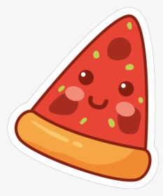 Clip Art Cute Pizza Clipart - Cute Food Stickers Transparent, HD Png Download, Transparent PNG