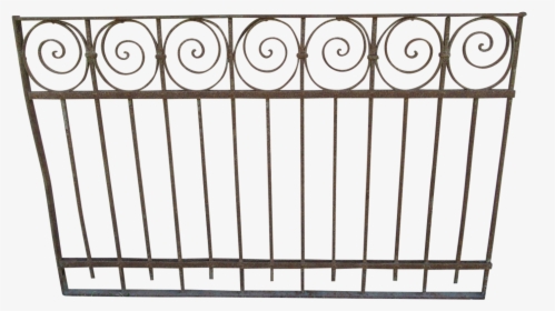 Antique Victorian Iron Gate Window Garden Fence Architectural - Victorian Garden Fence, HD Png Download, Transparent PNG