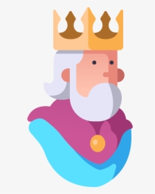King Icon - King Flat Icon, HD Png Download, Transparent PNG