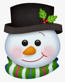 Snowman Head Clipart, HD Png Download, Transparent PNG
