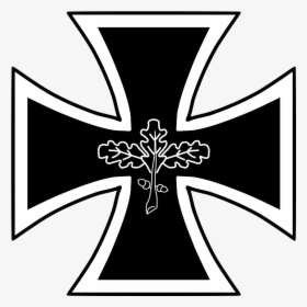 Iron Cross Oak Leaves - Alternate Flag Of Germany, HD Png Download, Transparent PNG