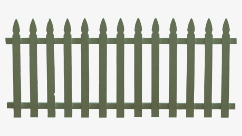 Ranch Clipart Wire Fence - Vector White Picket Fence Png, Transparent Png, Transparent PNG