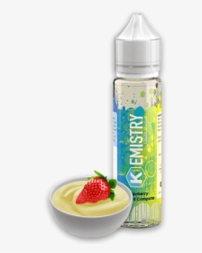 Strawberry Custard Compote 50ml Bottle   Title Strawberry - Kemistry Vanilla Frappe Latte, HD Png Download, Transparent PNG