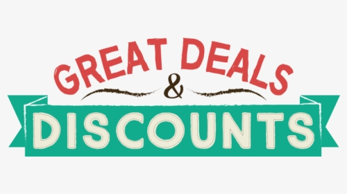 Great Deals And Discounts - Great Deals And Discounts Png, Transparent Png, Transparent PNG