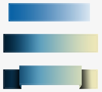 Azul, Banner, Png - Banners Free Png, Transparent Png, Transparent PNG