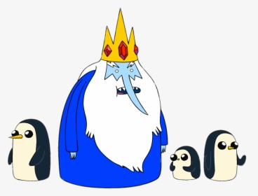 Adventure Time The Ice King And Penguins - Ice King And Penguins, HD Png Download, Transparent PNG