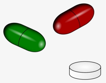 Saludable, Medicación, Pastillas - Medicine Pill Clip Art, HD Png Download, Transparent PNG