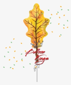 Fall Yellow Oak Leaf - Illustration, HD Png Download, Transparent PNG