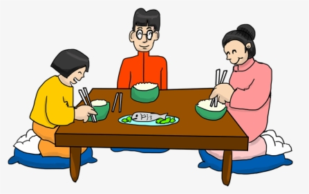 Food,picnic Table,dish,eating,family Pictures,play - Breakfast Eating Cartoons, HD Png Download, Transparent PNG