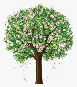 Transparent Background Flower Tree Png, Png Download, Transparent PNG