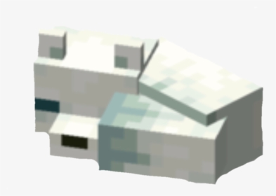 Minecraft Arctic Fox Sleeping, HD Png Download, Transparent PNG