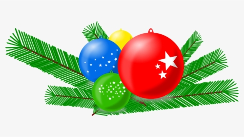 Transparent Christmas Ball Ornament Clipart - Noel Sapin Et Boule, HD Png Download, Transparent PNG
