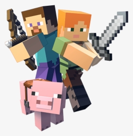 A Private World, Always Online For You And Your Friends - Minecraft Png, Transparent Png, Transparent PNG
