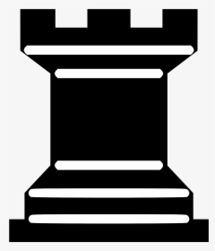 Chess Tile - Rook - Rook Chess Piece Symbol, HD Png Download, Transparent PNG