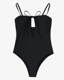 One Piece Keyhole High Leg Swimwear Chinlon For Women - Maillot, HD Png Download, Transparent PNG
