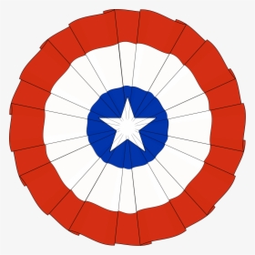 Captain America Comic Shield, HD Png Download, Transparent PNG