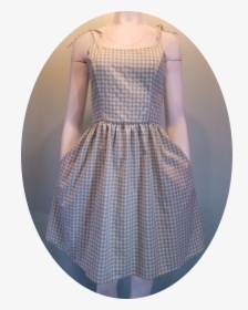 Sage Gingham Summer Dress - Pattern, HD Png Download, Transparent PNG