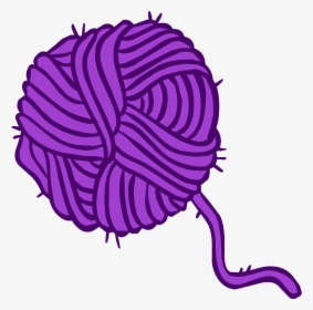 Clipart Ball String - Ball Of Wool Cartoon, HD Png Download, Transparent PNG