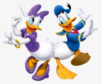 Daisy And Donald Dancing - Donald Duck And Daisy, HD Png Download, Transparent PNG