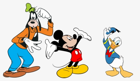Goofy Download Png - Mickey Donald & Goofy, Transparent Png, Transparent PNG