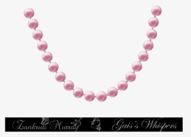 Pink Pearls Png - Plain Mangalsutra Chain, Transparent Png, Transparent PNG