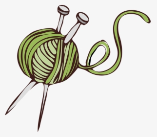 Yarn, Ball, Needles, Wool, Craft, Hobby, Knit, String - Yarn Clip Art, HD Png Download, Transparent PNG