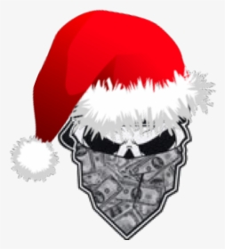Skull No Fear Logo - Xmas Emoji, HD Png Download, Transparent PNG