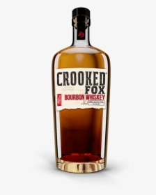 Crooked Fox - Bourbon Whiskey - Crooked Fox Bourbon Whiskey, HD Png Download, Transparent PNG