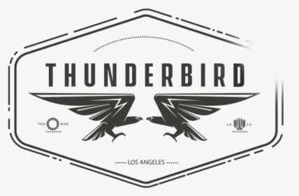 Faded-logo2 - Eagle - Thunderbird Los Angeles Logo, HD Png Download, Transparent PNG