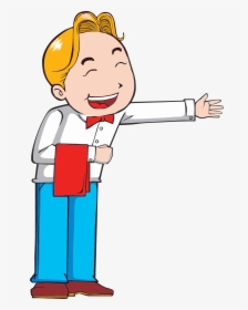 Waiter Download Clip Art - Welcome To The Restaurant, HD Png Download, Transparent PNG