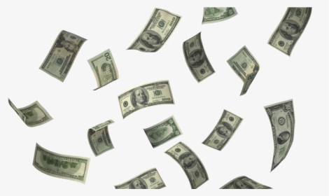 Money Flying In The Air , Png Download - Raining Money Gif Png, Transparent Png, Transparent PNG