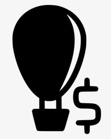Money Hot Air Balloon, HD Png Download, Transparent PNG