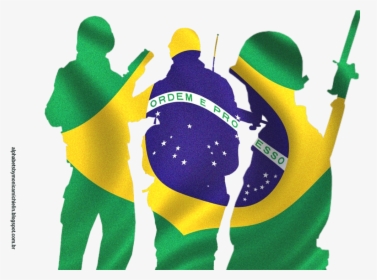 Brazil Flag, HD Png Download, Transparent PNG