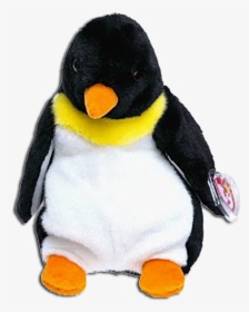 Ty Beanie Babies Waddle The Penguin Stuffed Animal - Waddle Penguin Beanie Baby, HD Png Download, Transparent PNG