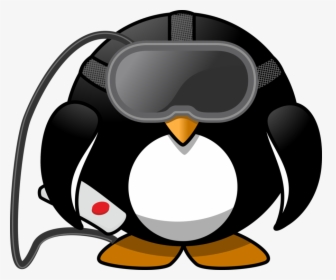 Flightless Bird,bird,beak - Birthday Penguin Clipart, HD Png Download, Transparent PNG