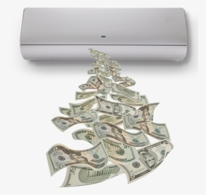 Efficient Ductless Heat And Air Hellertown Pa - Cash, HD Png Download, Transparent PNG