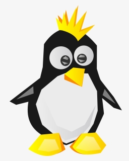 Tux Clip Art - Punk Linux Penguin, HD Png Download, Transparent PNG