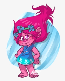 Trolls Poppy Png By Embercl Clipart Image - Trolls Poppy Art, Transparent Png, Transparent PNG