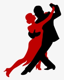 Couple Dancing Ballroom Dance Latin Dance Social Dance - Transparent Salsa Dance Clip Art, HD Png Download, Transparent PNG