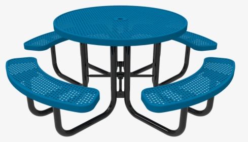 Classic Round Picnic Table - Commercial Round Picnic Table Gray, HD Png Download, Transparent PNG