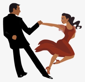 And Latin Ballroom Dancing Dance Men Tango Clipart - Salsa Dance Png, Transparent Png, Transparent PNG