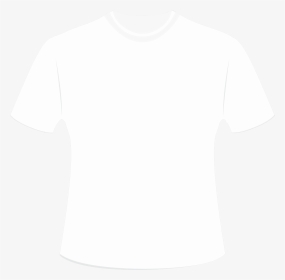 Mockup Camiseta Branca Edit - White T Shirt Cartoon Png, Transparent Png, Transparent PNG