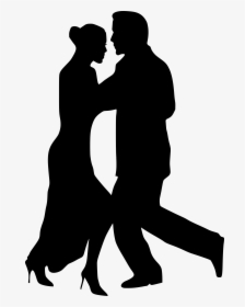 Ballroom Dance Argentine Tango Silhouette - Salsa Dance Clip Art, HD ...